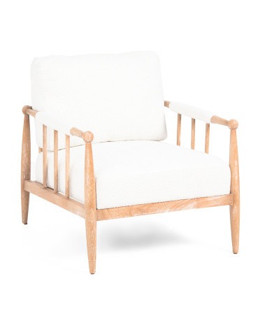 35x31 Valerie Accent Chair With Solid Wood Frame | TJ Maxx