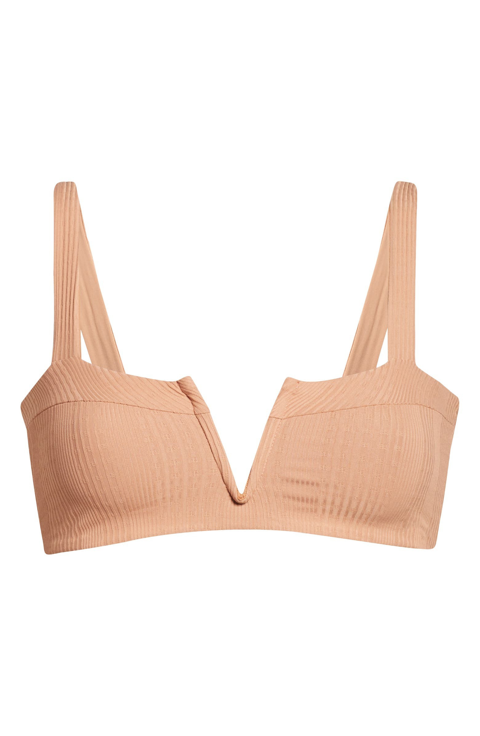Lee Lee Ribbed Bikini Top | Nordstrom