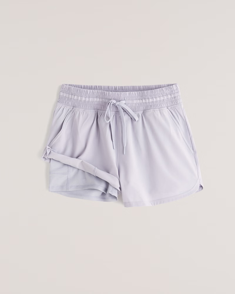 Women's YPB Lined Running Shorts | Women's Active | Abercrombie.com | Abercrombie & Fitch (US)