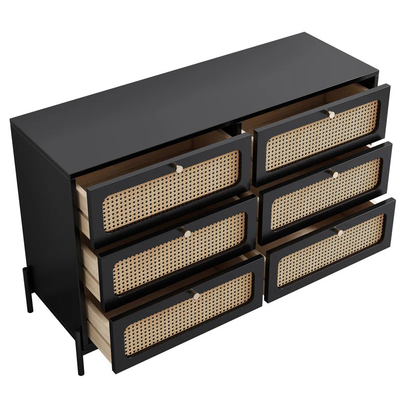 Aneudi 6 - Drawer Dresser | Wayfair North America