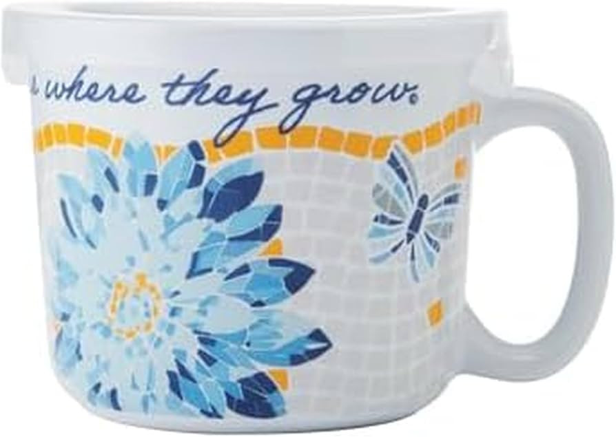 Dolly Parton Soup Mug with Lid Oversized Ceramic Mug with Mosaic Lyric Design, Airtight Lid for S... | Amazon (US)