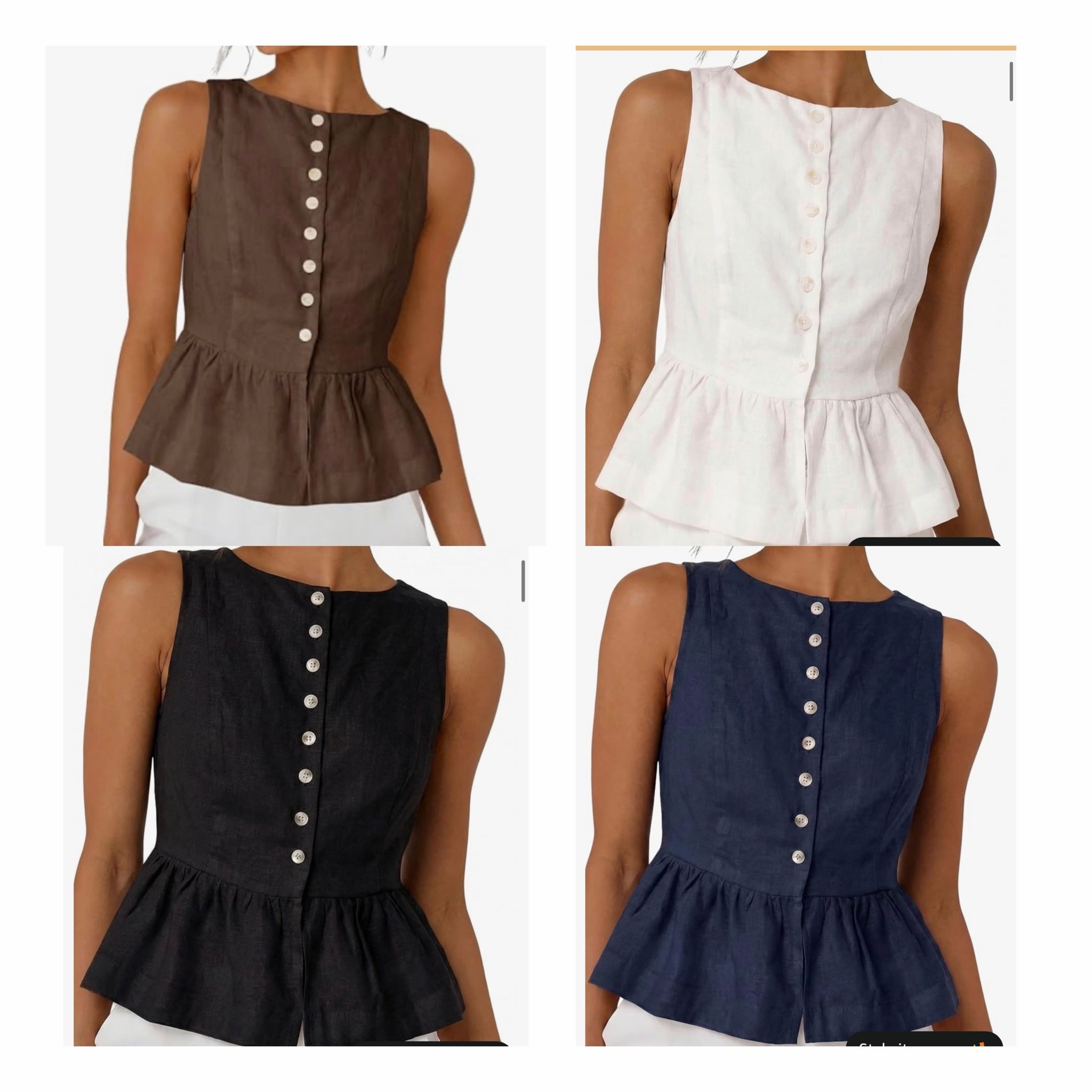 This linen blend peplum top is summer prefect!

#LTKOver40 #LTKSeasonal #LTKWorkwear