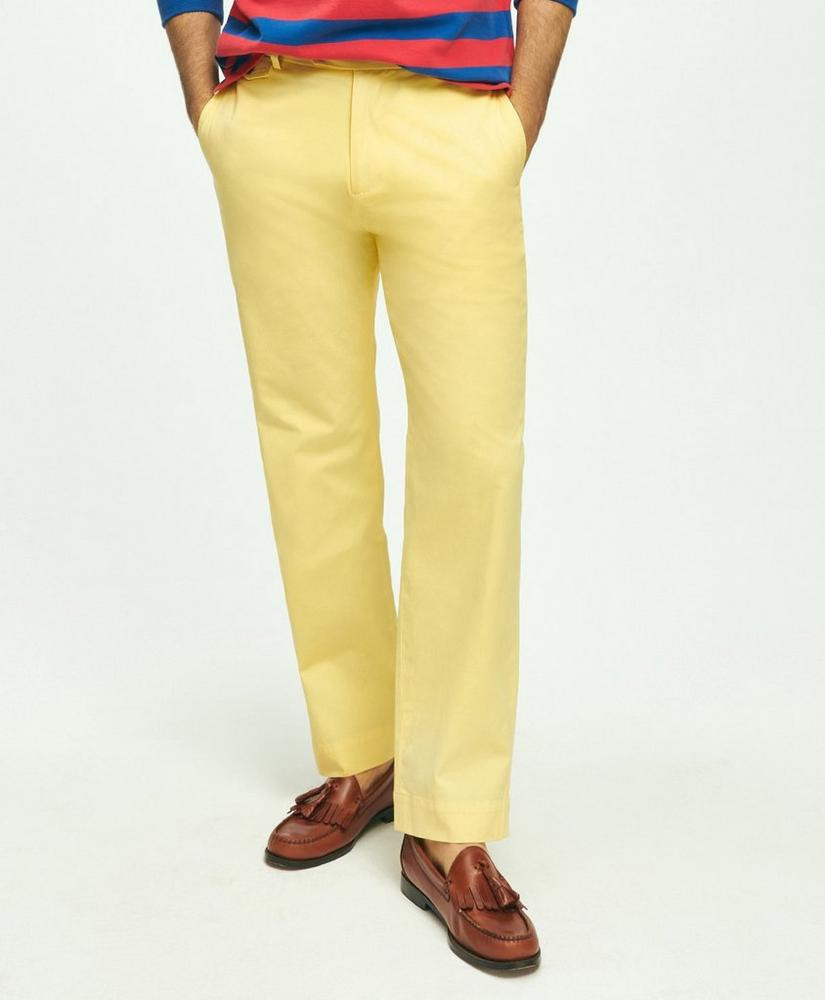 Milano Slim-Fit Stretch Supima® Cotton Washed Chino Pants | Brooks Brothers