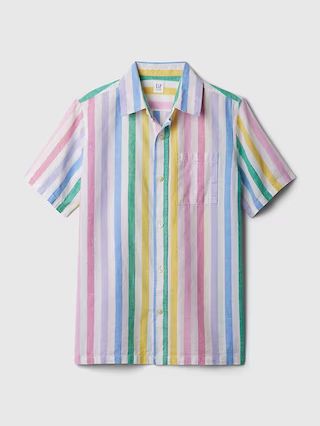 Kids Linen-Cotton Shirt | Gap (US)