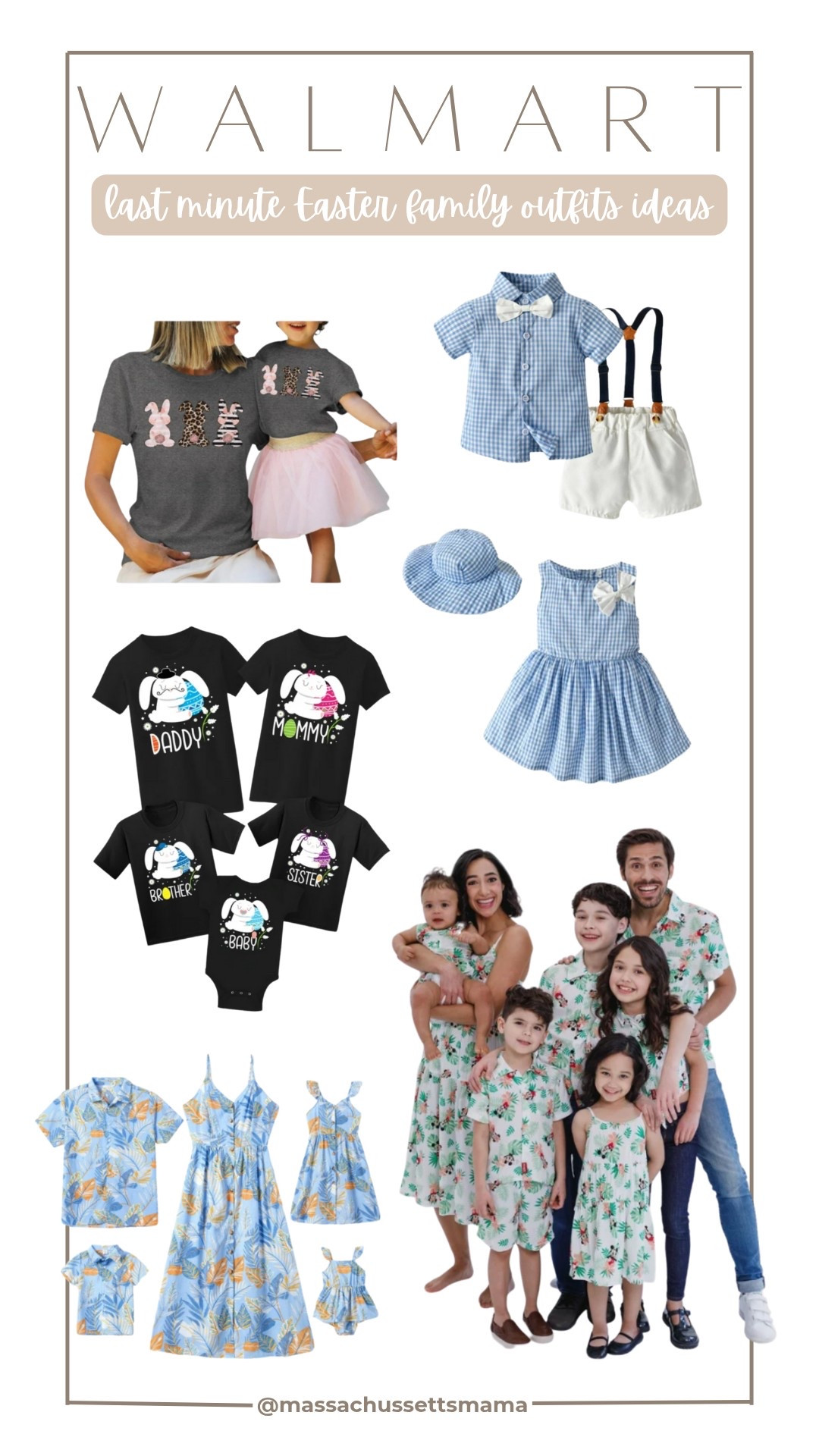 Last minute family outfit ideas 🩵🐇

#LTKSeasonal #LTKStyleTip #LTKFamily