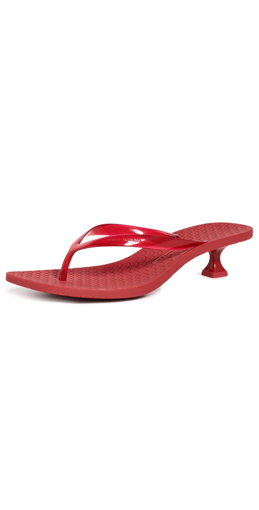 Tory Burch Jelly Heel Flip Flops TOUCAN RED / TOUCAN RED 8 | Shopbop