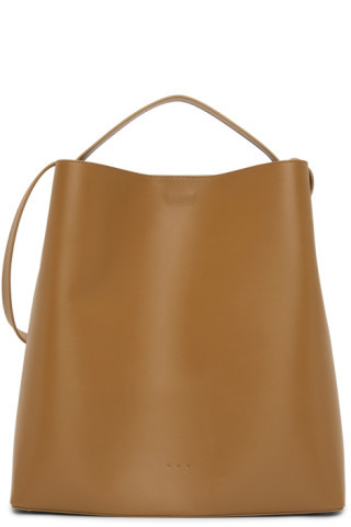 Tan Leather Tote | SSENSE