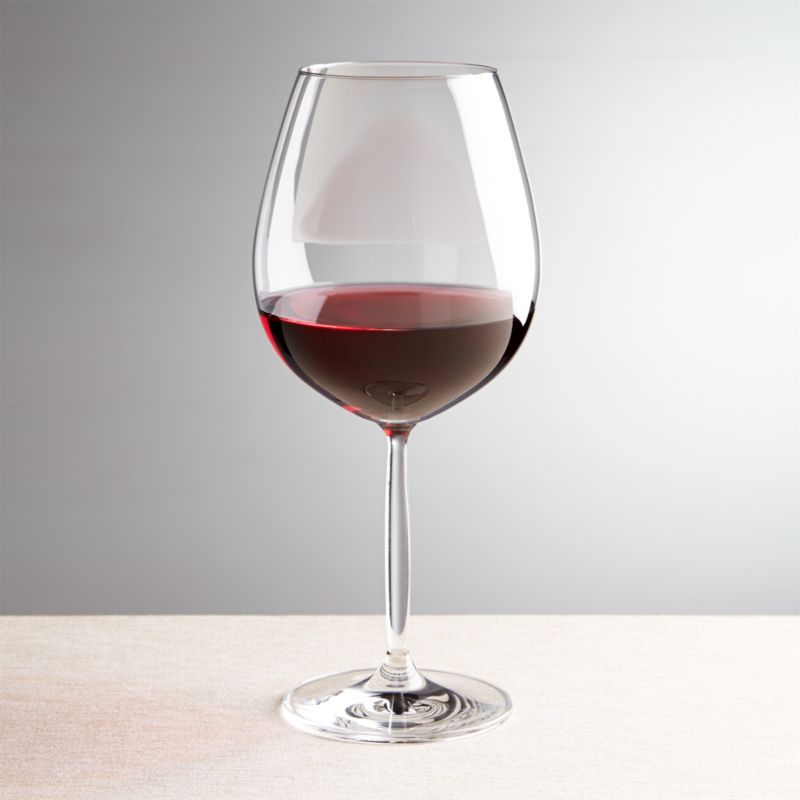 Vino Red Wine Glass + Reviews | Crate and Barrel | Crate & Barrel