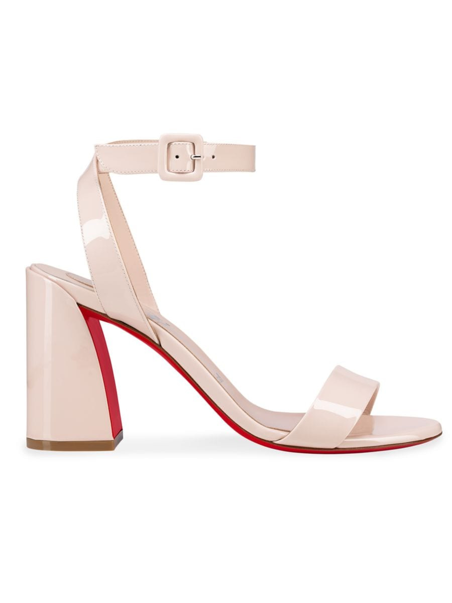 Miss Sabina 85MM Patent Leather Sandals | Saks Fifth Avenue
