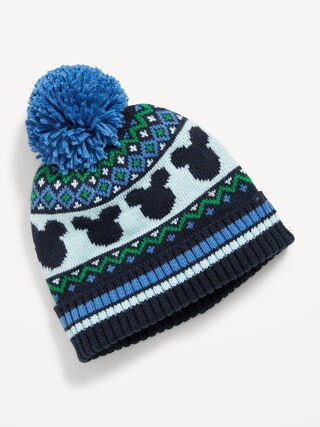 Disney© Mickey Mouse Pom-Pom Beanie for Toddler Boys | Old Navy (US)