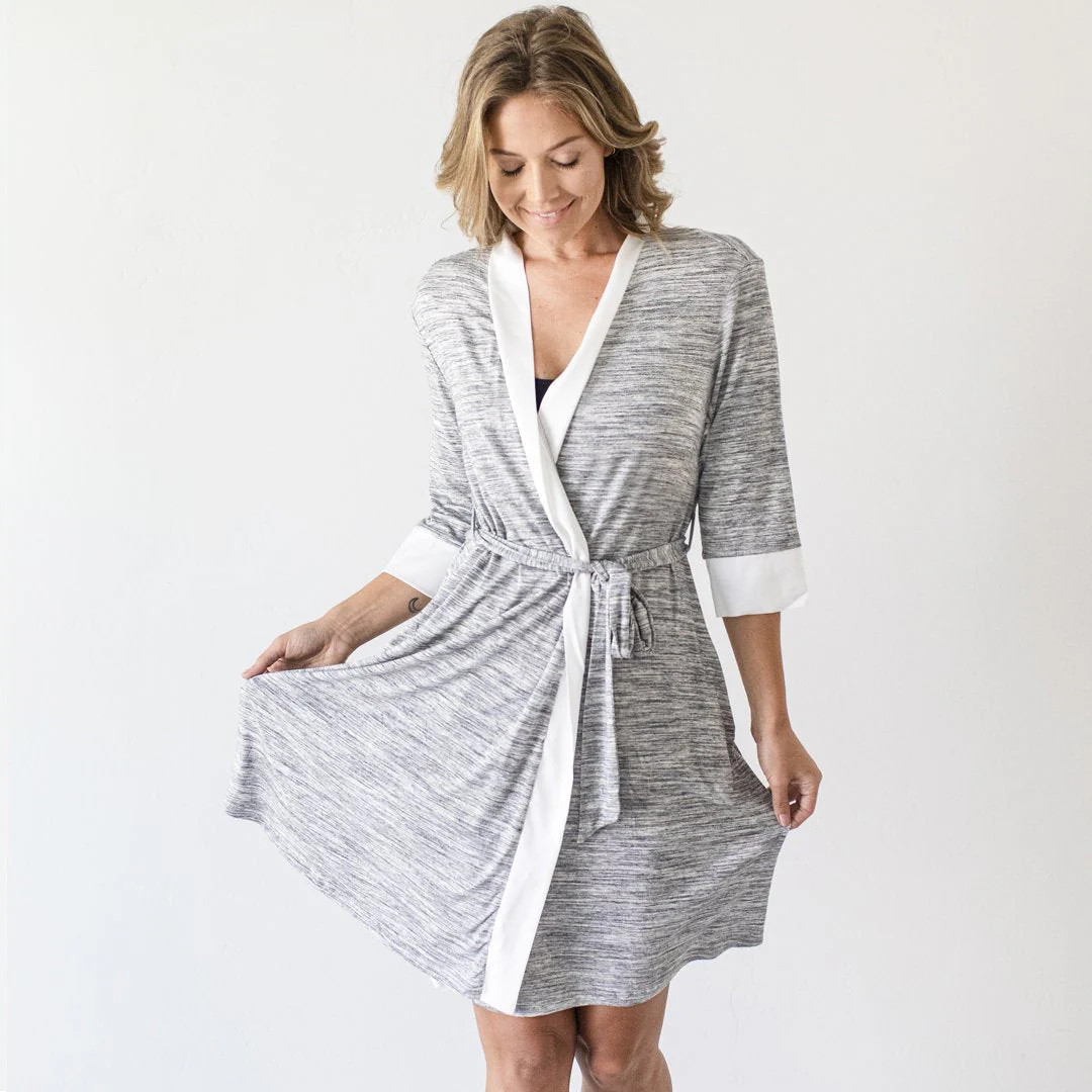 Emmaline Nursing, Maternity and Postpartum Recovery Robe | Kindred Bravely