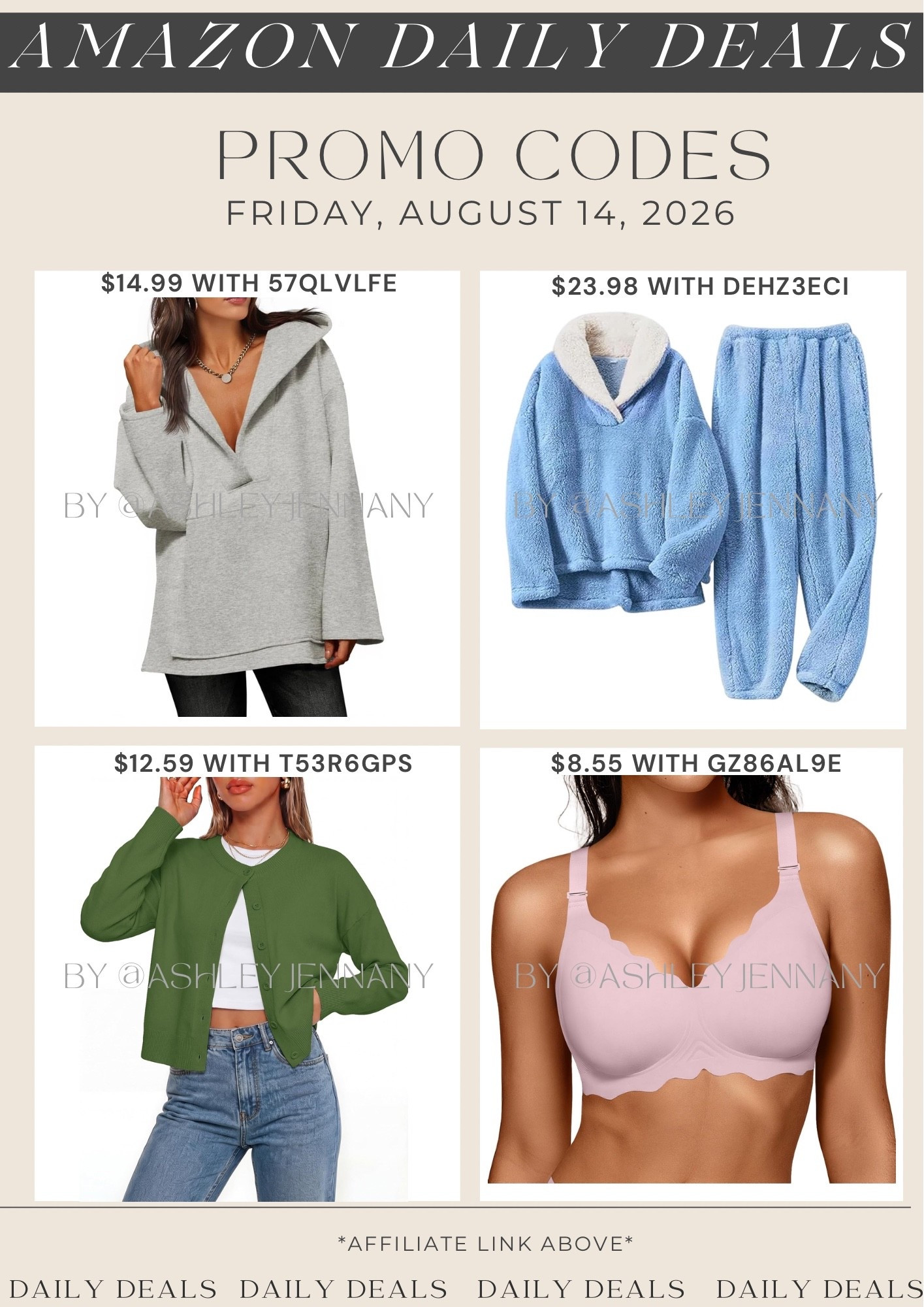 Amazon deals

#LTKSaleAlert #LTKMidsize #LTKSeasonal