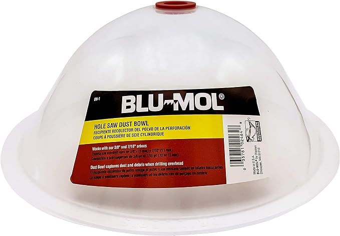 Disston E0215000 Blu-Mol RemGrit Hole Saw Accessories Silicone Dust Bowl, for Installing Recessed... | Amazon (US)