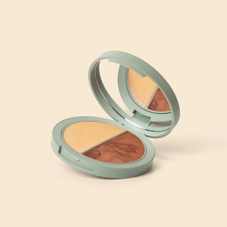 Blush e Iluminador Multifuncional DUO Crystal & Gold - CARE NB | Care Beauty (BR)