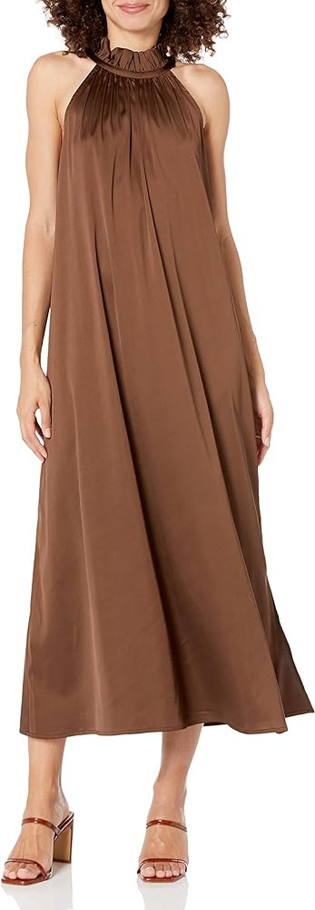 The Drop Women's Halter Maxi Dress      
 Silk | Amazon (US)