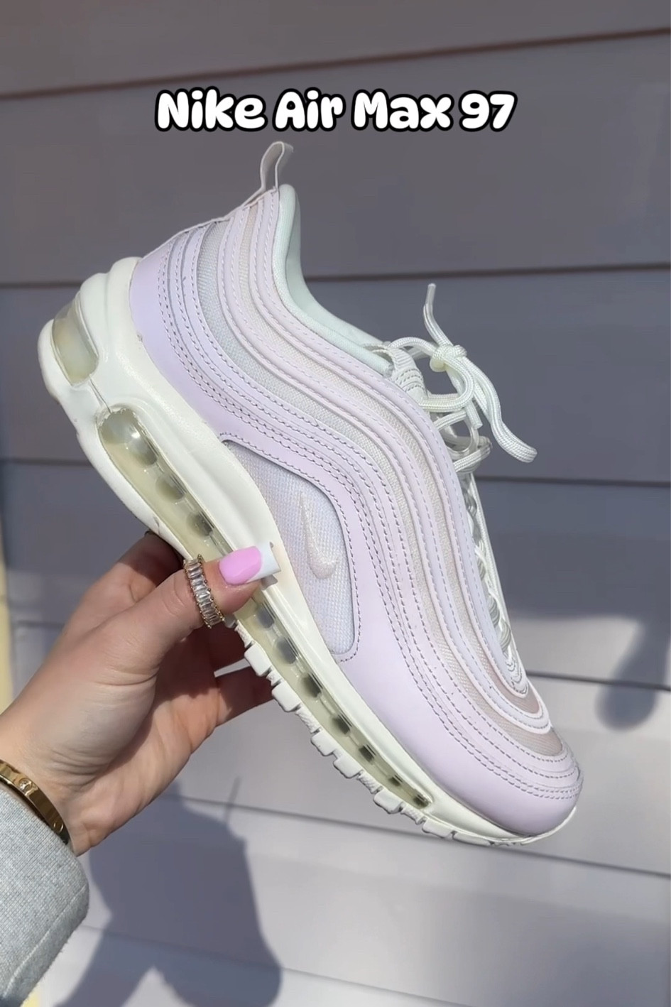 Nike Air Max 97 Sail Pink 🌸

#LTKshoecrush #LTKfindsunder100 #LTKsalealert