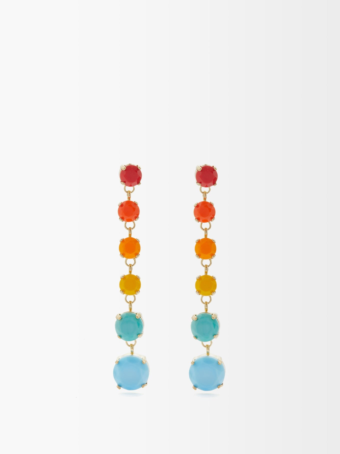 Simply Brite crystal drop earrings | Matches (US)