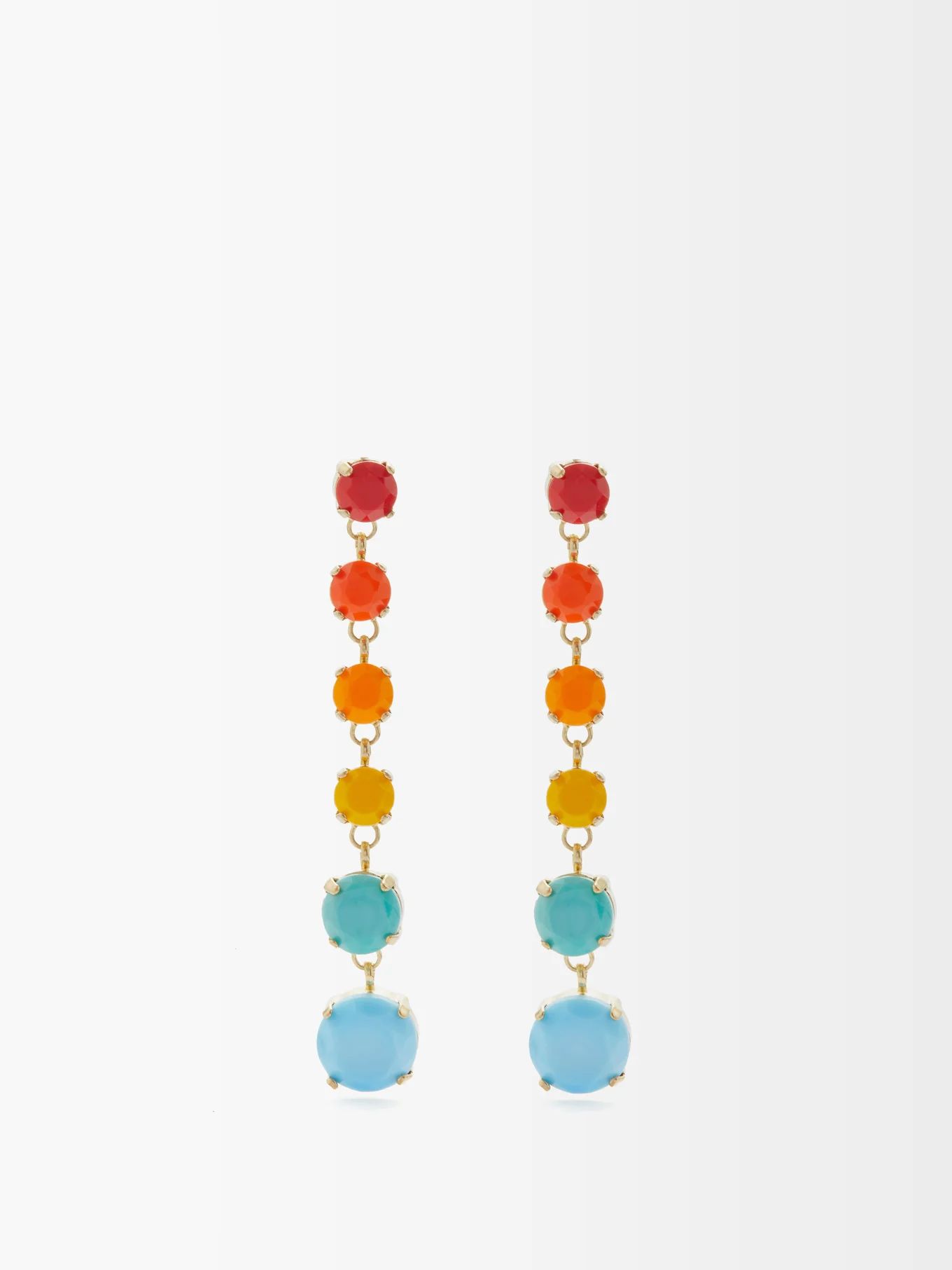 Simply Brite crystal drop earrings | Matches (US)
