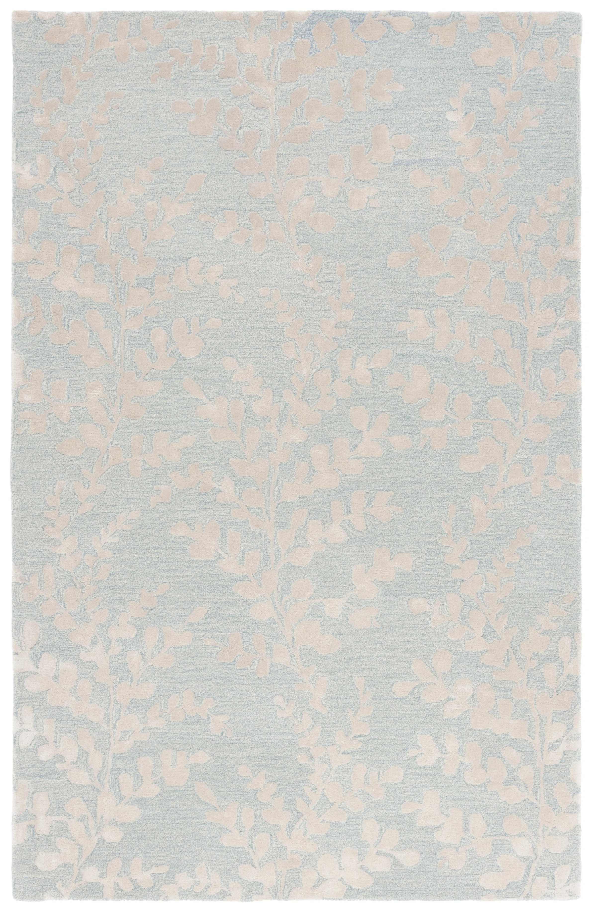 Glamour 542 Area Rug In Blue / Beige | Wayfair North America