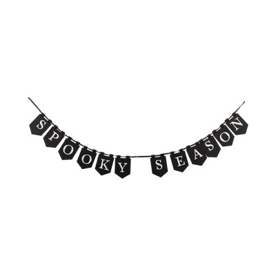 Spooky Season Lighted Banner | My Mind's Eye