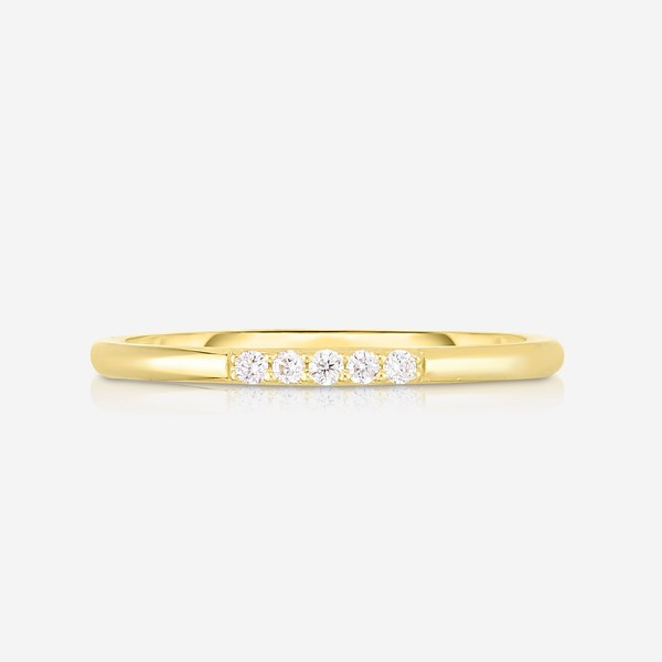 Diamond Row Stackable Ring | Ring Concierge