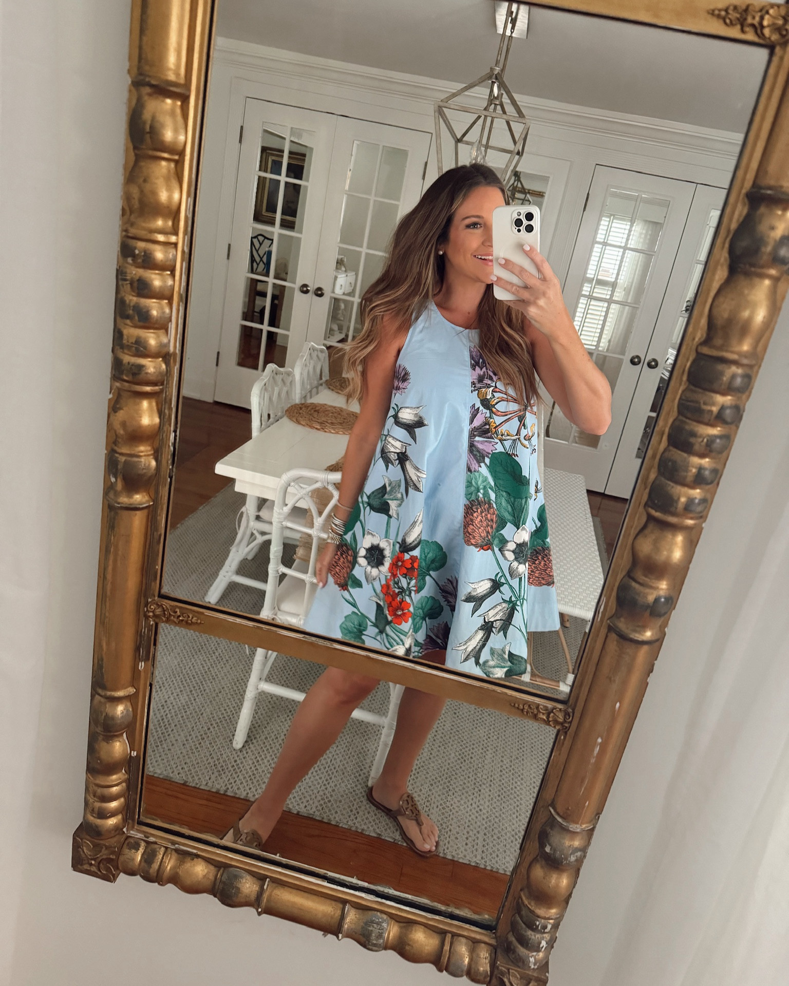 In a small Keiko mini dress by Maeve from Anthropologie, sandals and accessories- all fits TTS.

#LTKBump #LTKSeasonal #LTKStyleTip