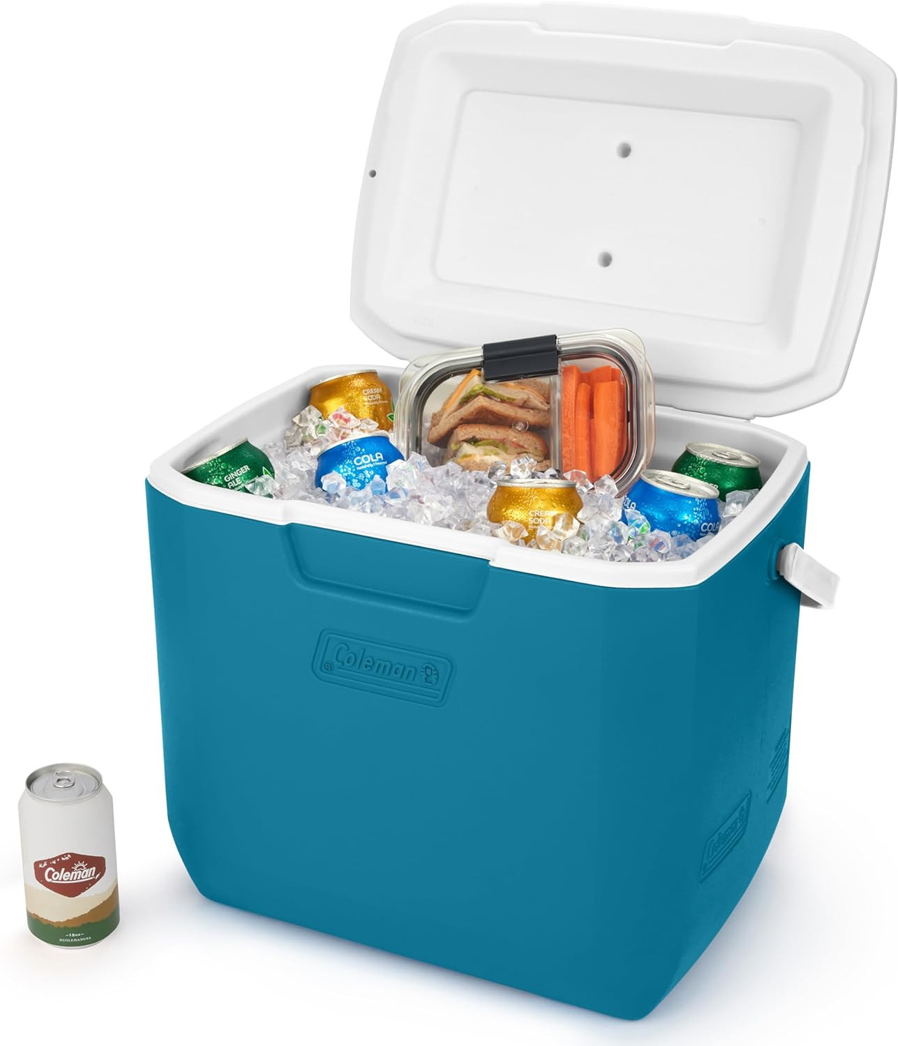 Coleman Chiller Series 30qt Insulated Portable Cooler, Hard Cooler with Ice Retention & Heavy-Dut... | Amazon (US)