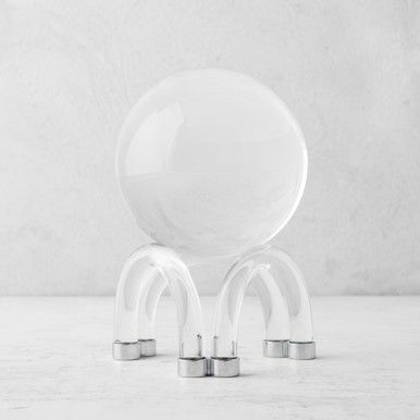 Crystal Orb On Stand | Z Gallerie