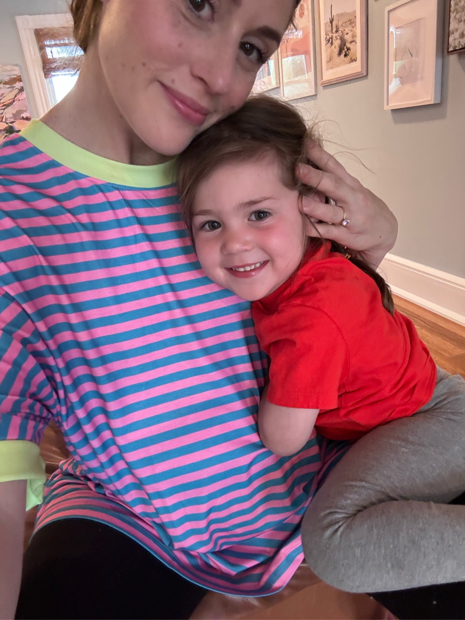 Super cute and comfy oversized shirt - it's oversized but I still got an XL for super oversized. I'd say you could def go TTS or one up. 