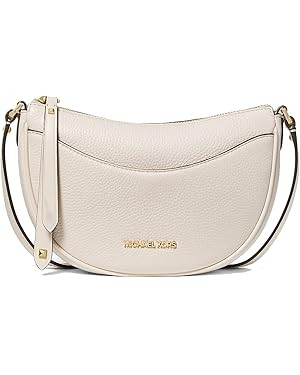 Michael Kors Dover Small Leather Crossbody Bag Purse Handbag | Amazon (US)