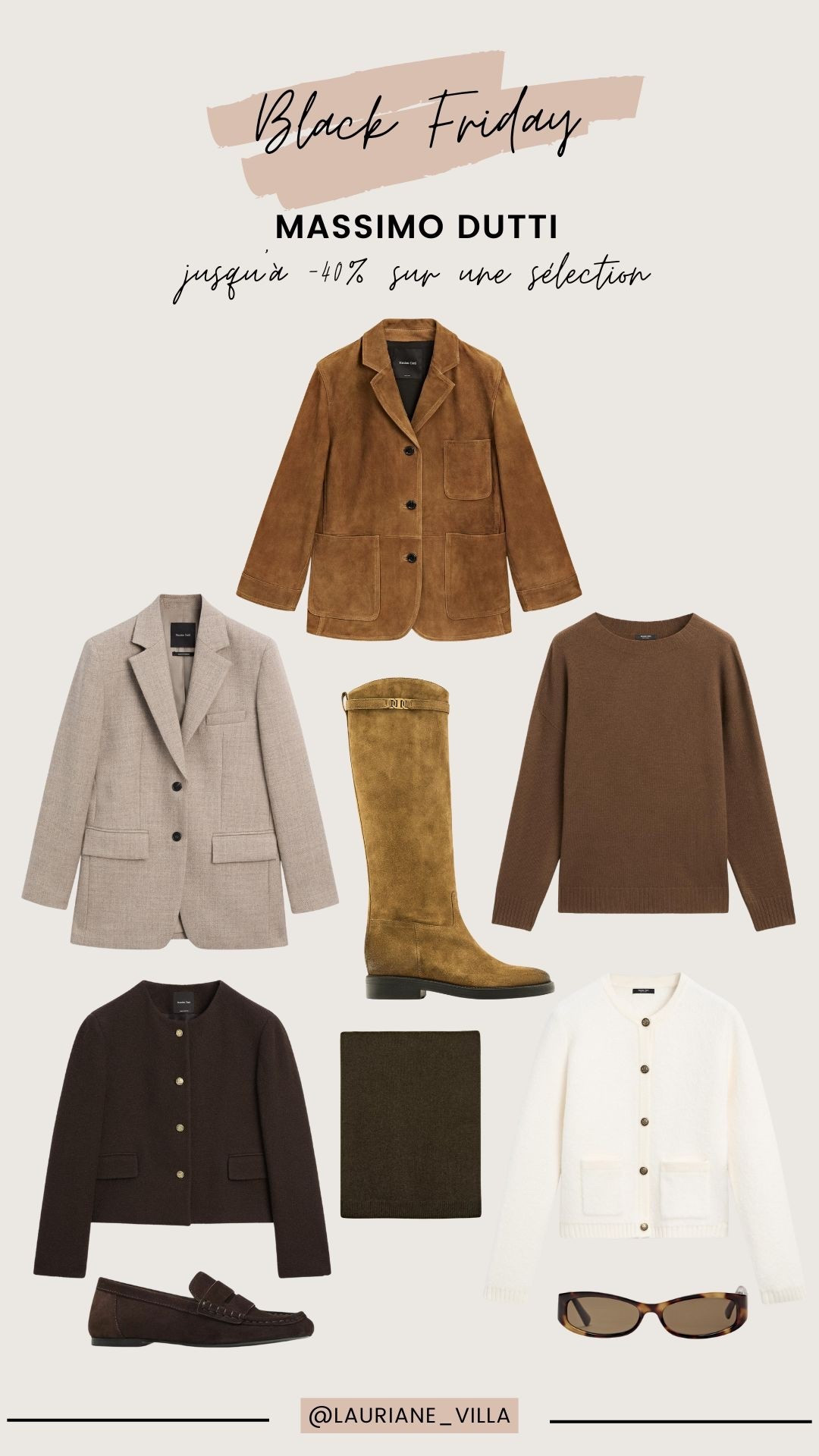 BLACK FRIDAY 25 
MASSIMO DUTTI
Jusqu’à -40% sur une sélection 

#LTKfrance #LTKCyberWeek #LTKsale