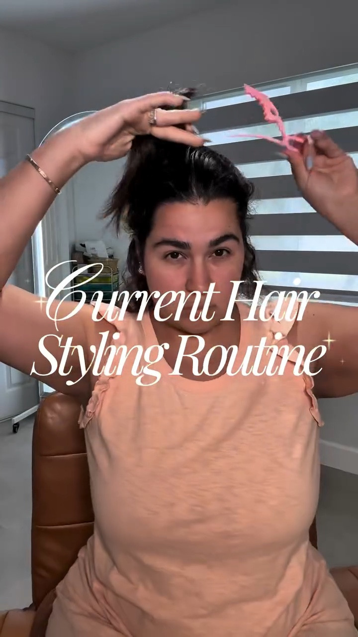 The new @tresemme A-List Collection has become my go-to styling products. Not only in my personal hair routine, but, also in my suite for my clients. 10/10
 
Styling tools I love - this @babylisspro Style/Switch replaced my Dyson for a while now. 🧑‍🍳 💋 

More recent love is my @ghdhair @ghd_northamerica Chronos Curve curling iron (1.25 barrel).🥰

Lastly, this @thewetbrush x @loveshackfancy brush is adorable, great for travel and extension friendly for de-tangling. 

#hairstyling #hairtools #hairproducts #wavyhair #stylinginspiration