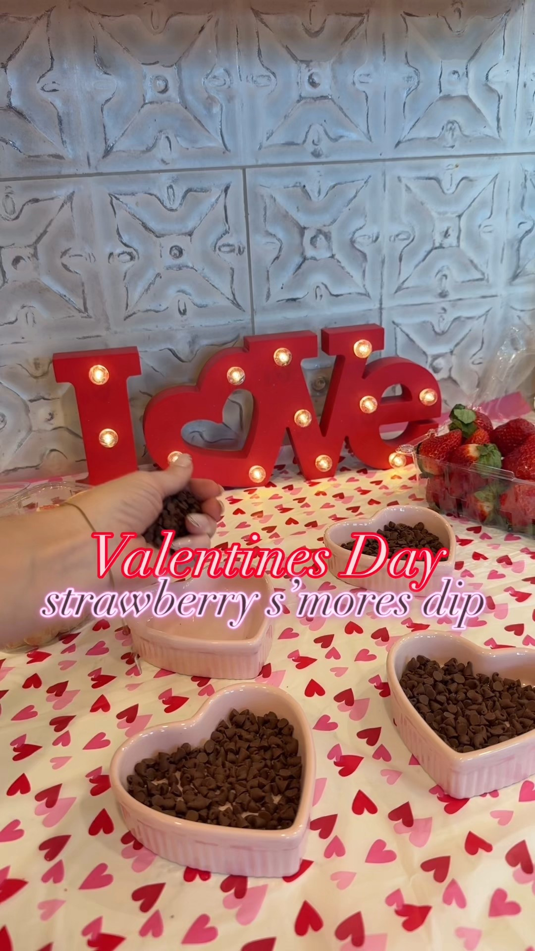 This strawberry s’mores dio is perfect for Valentine’s Day, and the little mini heart ramekins make them even sweeter ❤️💕❤️

#LTKSeasonal #LTKmomlife #LTKHome