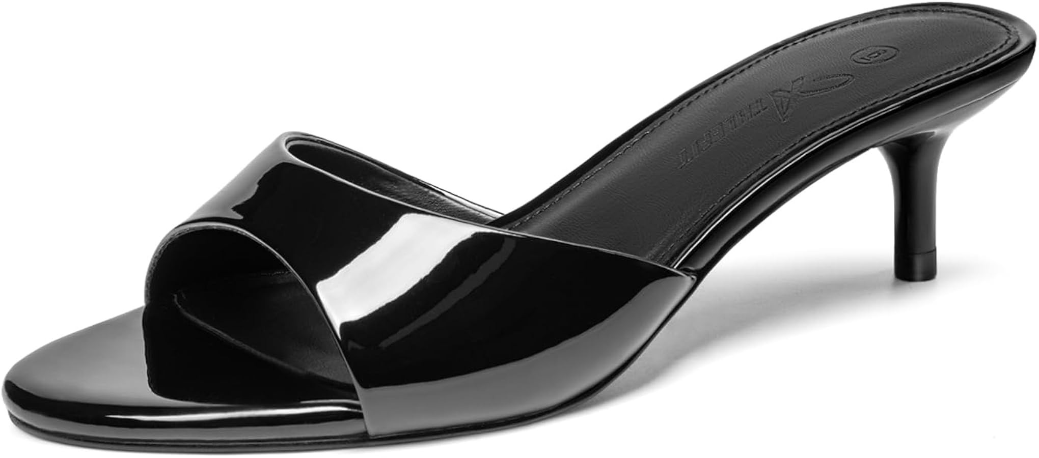 Athlefit Kitten Heels for Women Open Toe Comfortable Low Heels Slip On Dressy Casual Heeled Sanda... | Amazon (US)