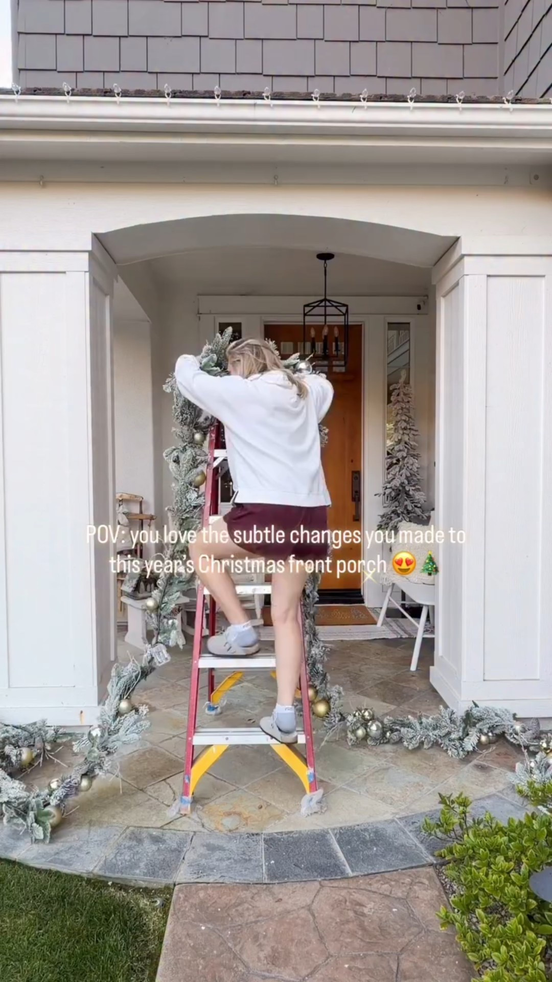 Do you know what they are????

I will give you a hint for one~ it rhymes with row 🎀 🤪.

Comment porch or link to get a DM with links to all the available items I used for my porch (including that bow and bestseller stacked ornaments 😉). 

Until next time ~ I hope something makes you smile today ☺️. This isn’t a dress rehearsal so make someday today!! 

xx- Pasha

#christmasdecor #decorateforchristmas #homedecor  #seasonalhomedecor #fallinspo  #WomenOver50Style #lifeafterkids #lifeafterthekidsaregrown #agingwithstyleandgrace #emptynestlife #GenXlife #EmptyNestLife #over50lifestyle #genxwomen  #christmasfrontporchinspo

Empty nester decor| home decor over 55 | Christmas decor ideas | empty nest life | Life after the kids are grown | Midlife woman lifestyle | Lifestyle of a 55 year old empty nester | Christmas decor | How to decorate your front porch for Christmas | How to decorate for Christmas | Christmas front porch