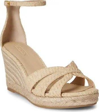 Nellie Ankle Strap Wedge Sandal (Women) | Nordstrom
