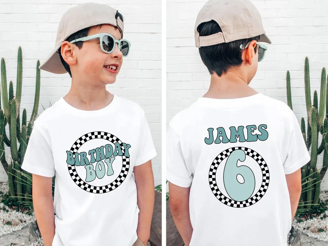 Birthday Boy Shirt, Pit Race Birthday Boy Tee, Custom Birthday Boy Shirt, 1st Birthday Shirt, Bir... | Etsy (US)