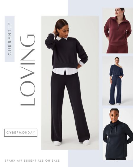 SPANX on major sale just in time for holiday lounging. I just picked up a few of these. Especially love the wide leg pants! #ltkover40 #ltkstyletip 

#LTKmidsize #LTKsalealert #LTKCyberWeek