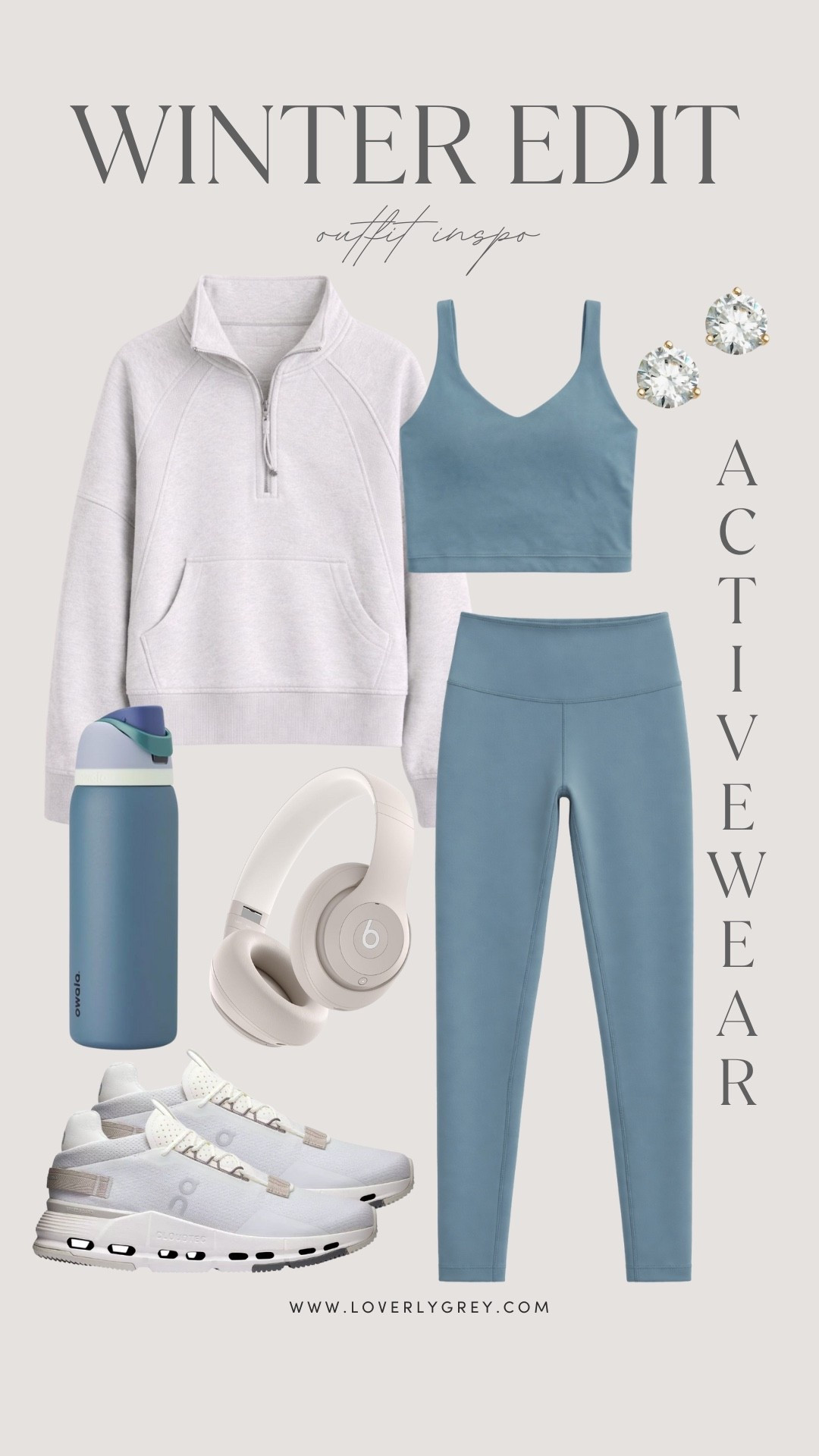 Here’s a winter activewear look for your New Year’s resolutions! I love this blue color 😍

Loverly Grey, Lululemon, activewear, athleisure, On Clouds 

#LTKfitnessgoals #LTKActive