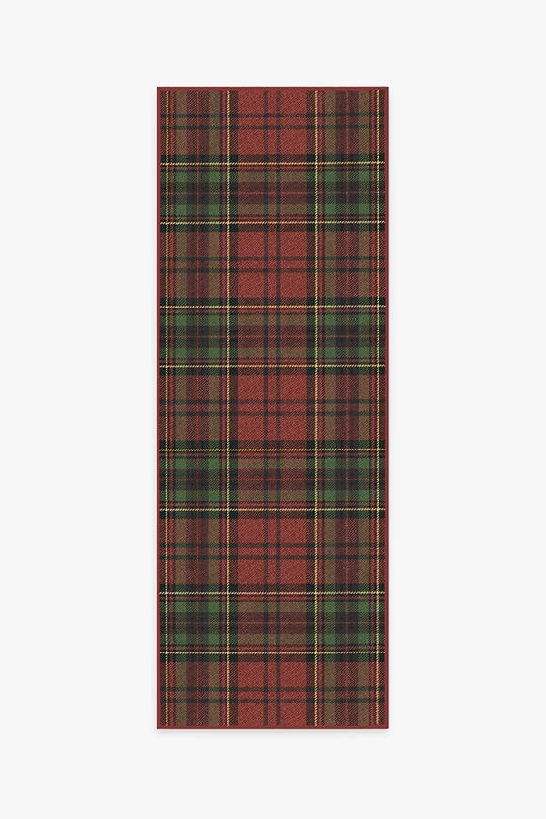 Dress Stewart Tartan Red Flatwoven Rug | Ruggable