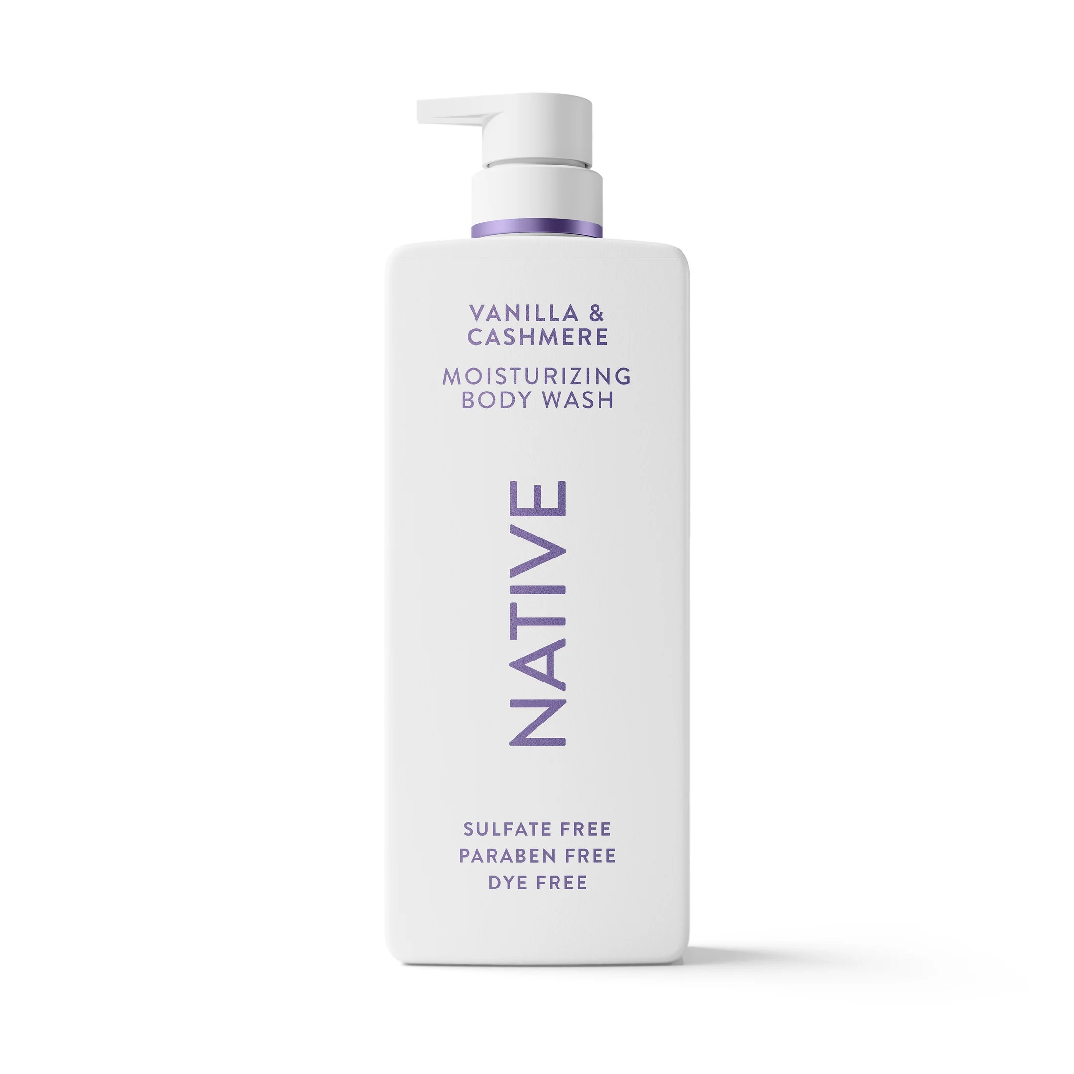 Native Vanilla & Cashmere Moisturizing Body Wash 22 fl oz | Walmart (US)