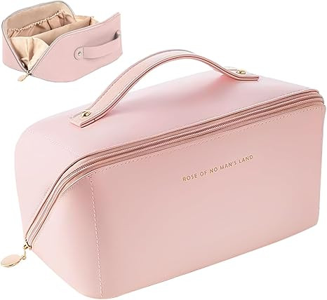 Borsa Cosmetica da Viaggio, Trousse Trucchi Donna in Morbida Pelle PU, Borsa da Viaggio per Cosme... | Amazon (IT)