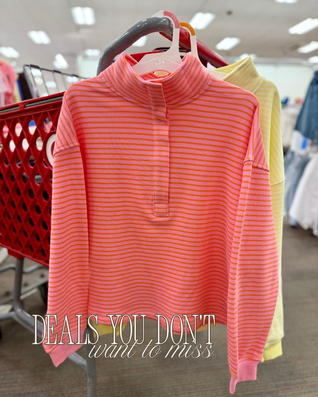 DEALS YOU DO NOT WANT TO MISS THIS WEEK‼️‼️ 30% off select women’s clothing, swim, activewear, pjs, & shoes! Say DEAL below for the 🔗s to shop!

These deals are toooooo good! My fav striped mockneck is on clearance for under $20 online right now all sizes stocked! Plus the medium @hulkenbag under $100?! Yea… lemme add to cart 🙂‍↕️ this weeks deals are GOOD shop them before they end on Saturday!

Be sure to follow me on the LTK app for all my links, daily finds, new arrivals, and everything I’m loving lately!👉🏼 https://www.shopltk.com/explore/tarjaymaxx

#targetfinds #targethaul #targetmusthaves target fashion, target must haves, target love, target lover, target finds, target haul, target must haves #targetstyle #targetdeals

#LTKSaleAlert #LTKSeasonal #LTKHome