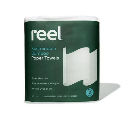 Reel Paper Bamboo Paper Towels - 2pk | Target