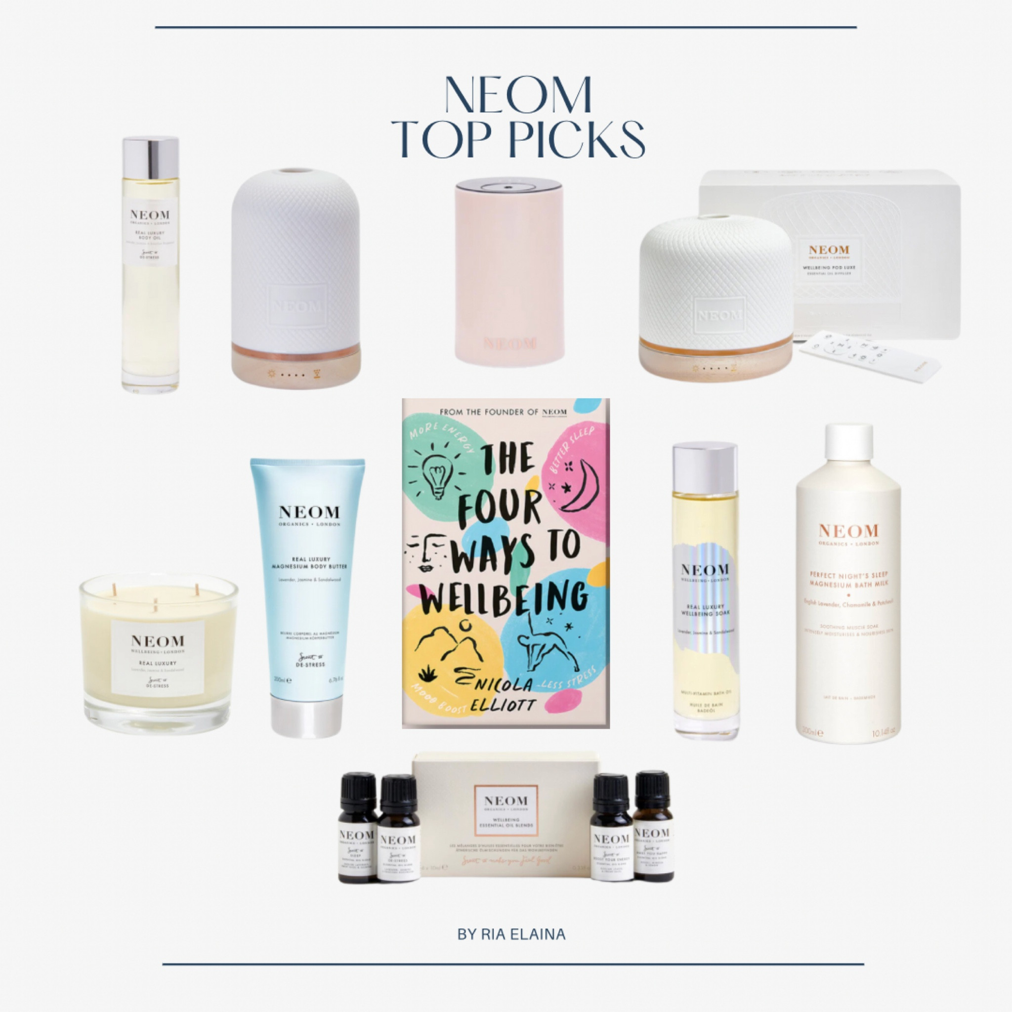 NEOM top picks #mothersday #wellness #beauty #homediffuser

#LTKhome #LTKfindsunder50 #LTKbeauty