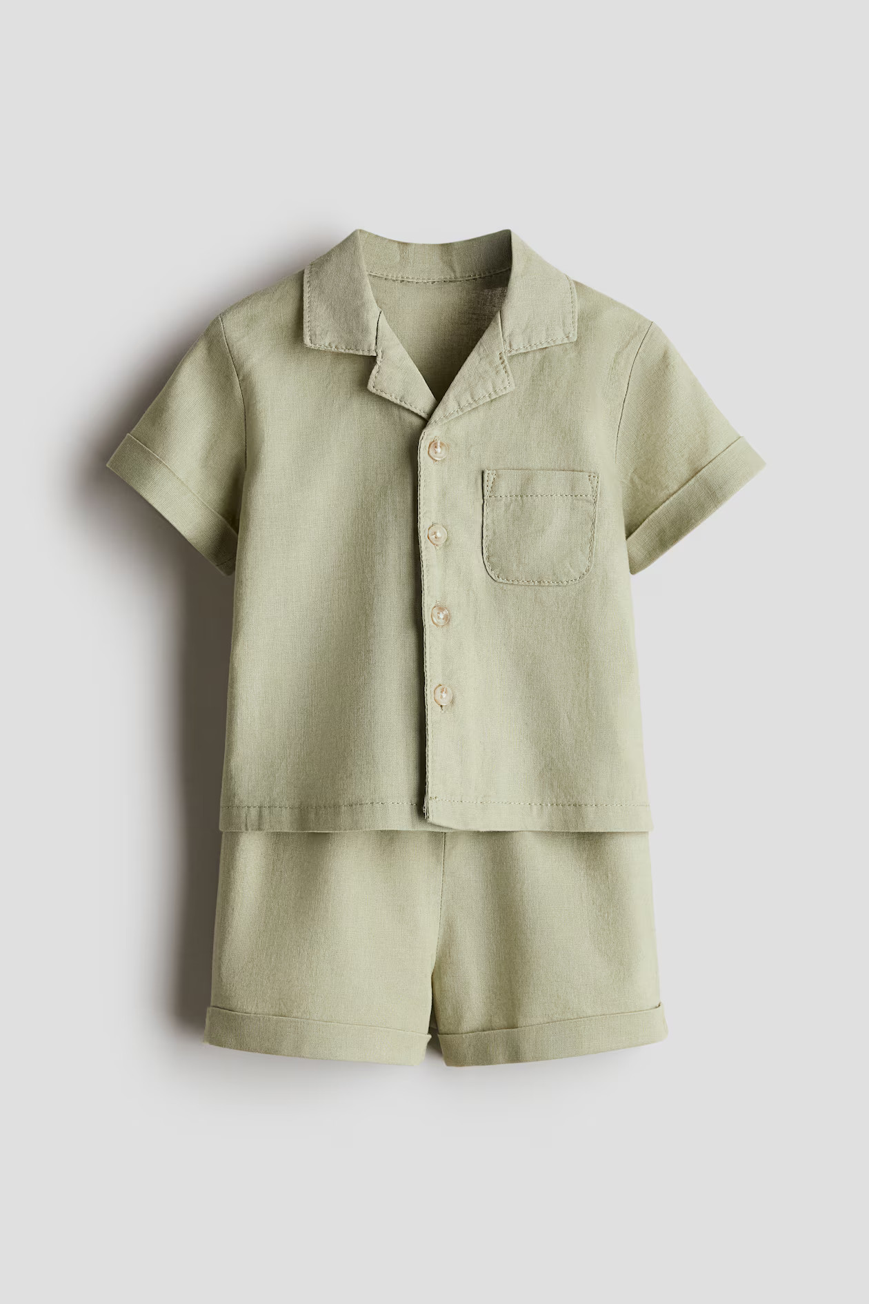 2-piece Linen-blend Set | H&M (US + CA)
