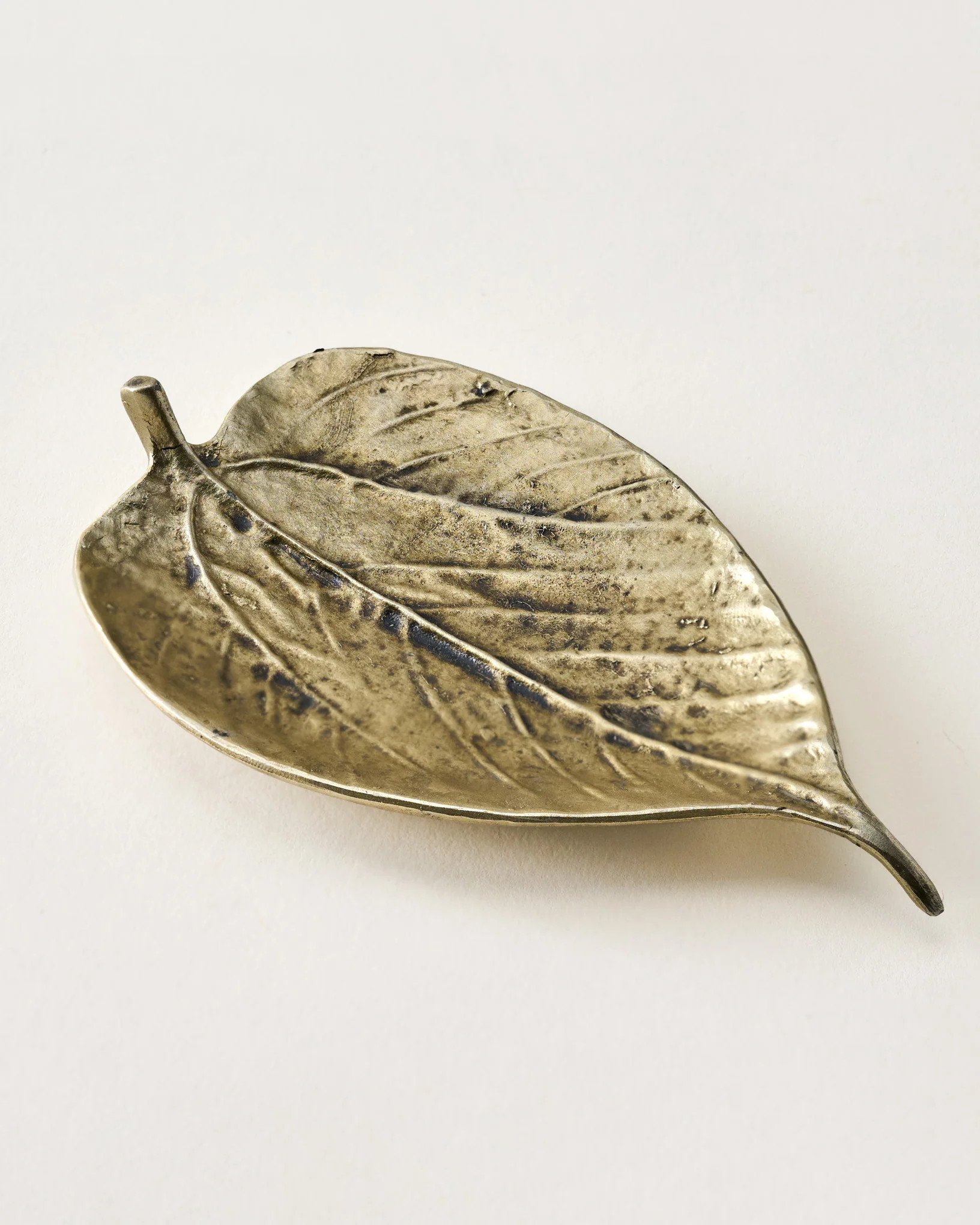 Brass Leaf Trinket Dish | Magnolia