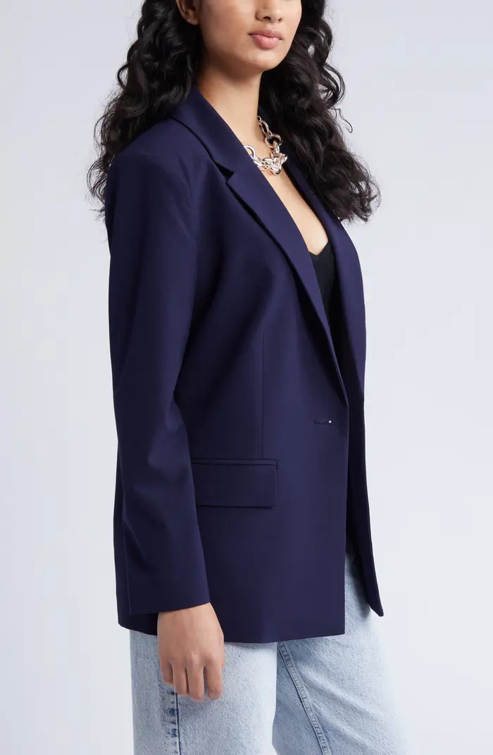 Open Edit Relaxed Fit Blazer | Nordstrom | Nordstrom