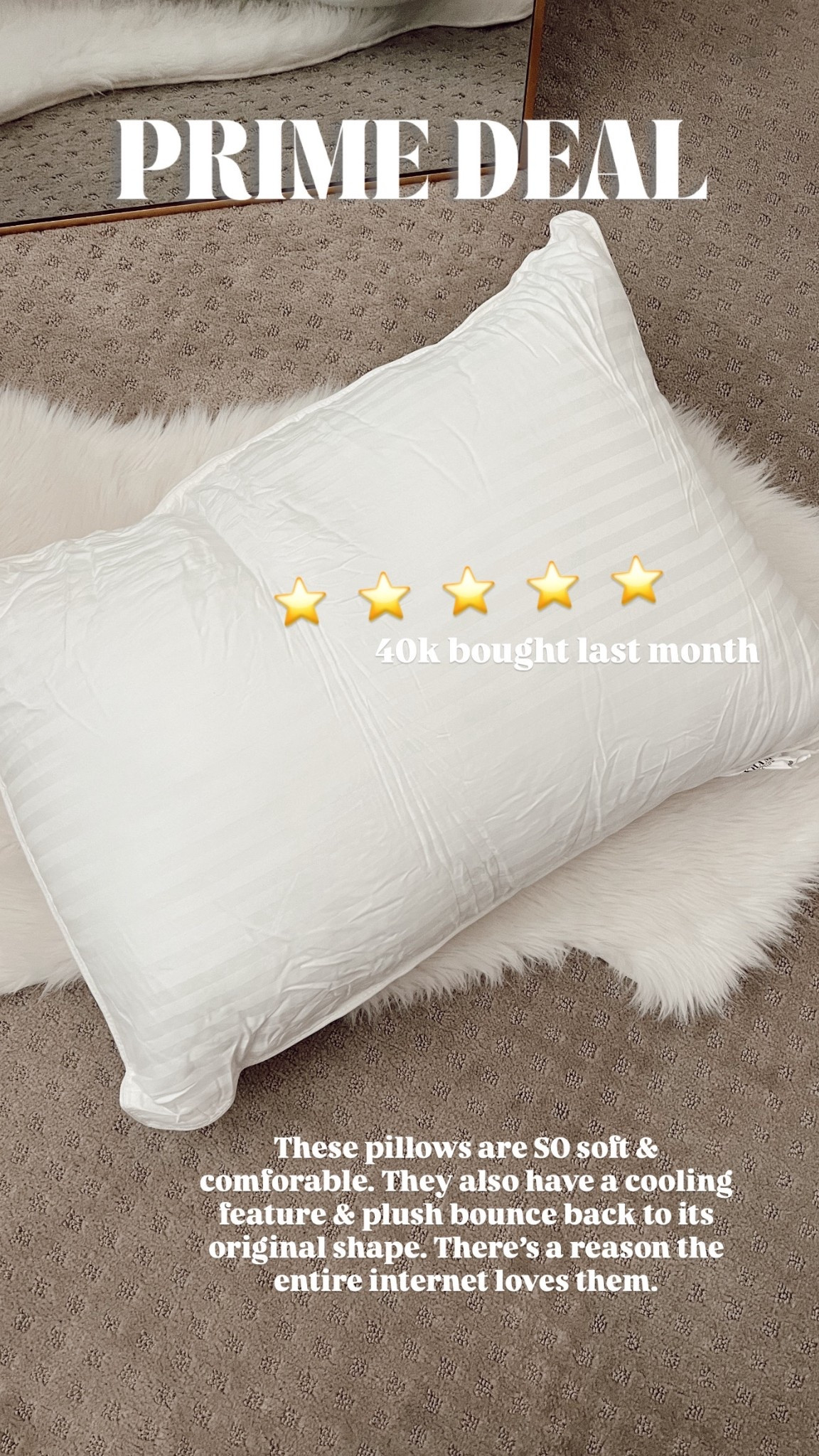 These pillows really are the best!!! Grab them while they are on Prime deal! 

#LTKFamily #LTKSaleAlert #LTKHome