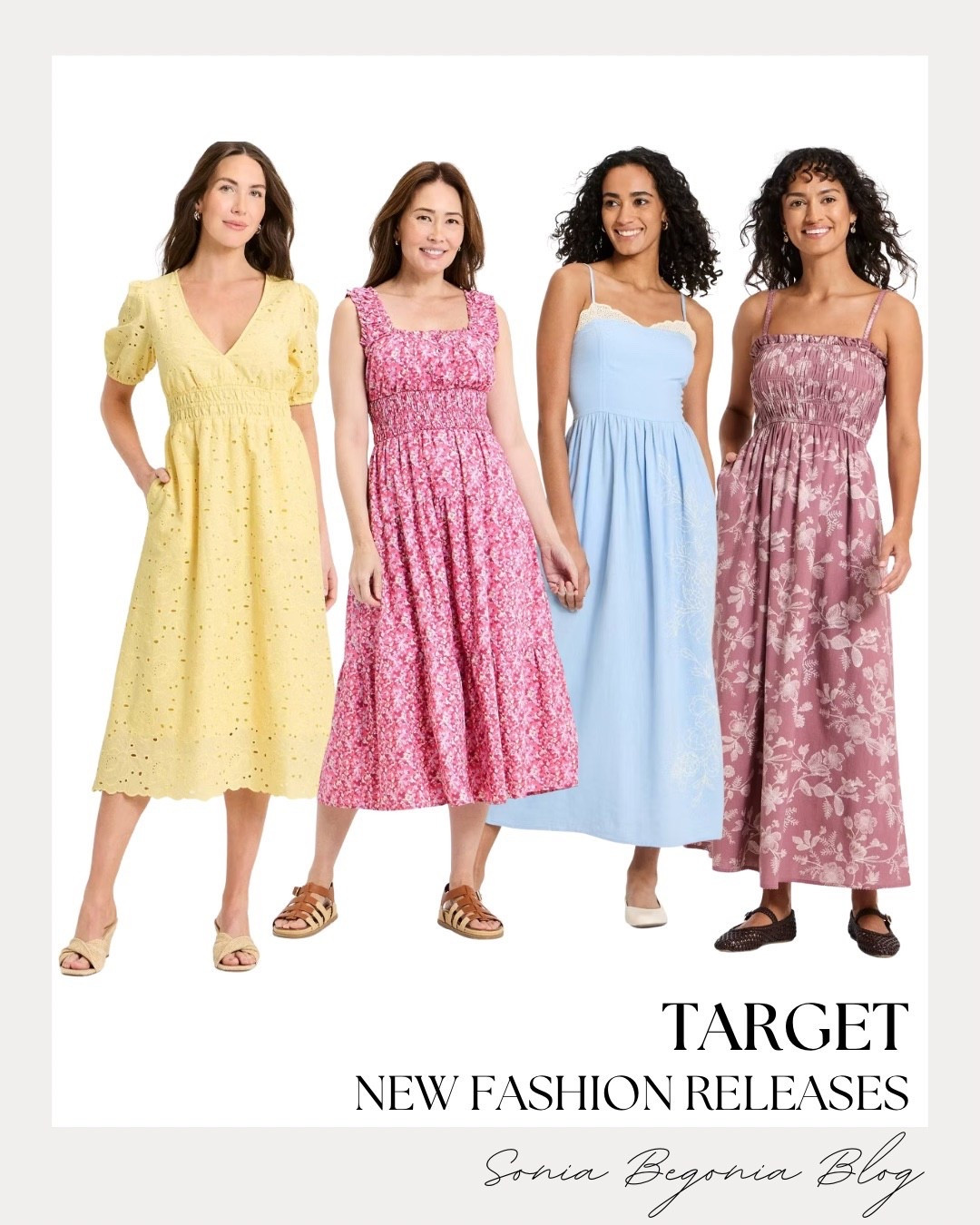 Target Spring Dress Finds! 🌸

Refresh your wardrobe with these stunning new dress releases from Target, all for under $50! ✨

I am obsessed with the statement piece: the vibrant pink floral midi dress featuring a flattering smocked bodice and breezy tiered skirt. Balance the bold print with a classic yellow eyelet midi or a serene light blue sun dress. Finish the look with a dusty rose floral maxi and your favorite neutral sandals for a perfectly polished, feminine aesthetic!

#TargetStyle
#TargetFinds
#SpringFashion
#FloralDress
#MidiDress
#TargetHaul
#SpringOutfits
#OOTD
#AffordableFashion
#Sundress Season
#DressInspo
#LTKStyle
#TargetRun
#FeminineStyle
#EverydayChic


#LTKootd #LTKspringtrends #LTKspring